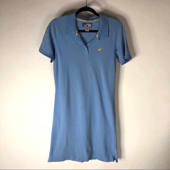 baby blue polo dress